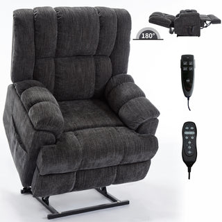 Sunvega Dual Motor Lift Recliner Chair with Massage Lumbar Heat and Power Remote