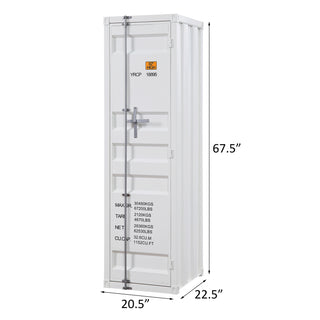 Sunvega Industrial Wardrobe with Full-length Container Lock and Hanging Rod
