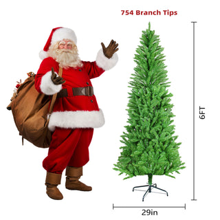 Sunvega 9FT Pre-Lit Artificial Christmas Tree with 500 LED Lights and 2580 Branch Tips