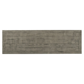 Sunvega MDF and Pine Veneer Sideboard Cabinet with Adjustable Shelves for Living Rooms