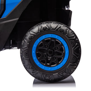 Sunvega 24V Two-Seater Kids Ride On UTV with Remote Control and Four-Wheel Suspension