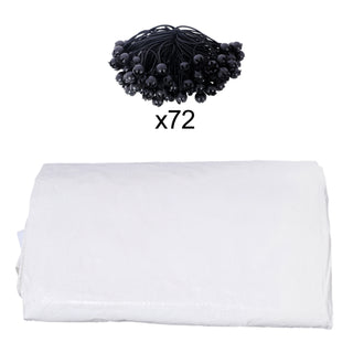 Sunvega 10x20ft Waterproof UV Protected Carport Canopy Cover with 72 Elastic Buckles