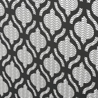 Sunvega Modern Overlapping Circle Pattern Iron Frame Single Panel Fire Screen