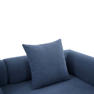 Sunvega Foldable Compressible Sofa with Metal Frame and Cushions for Small Spaces