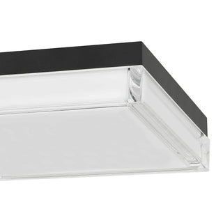 Sunvega 11-inch Integrated LED Flush Mount with Selectable Color Temperature Dimmable
