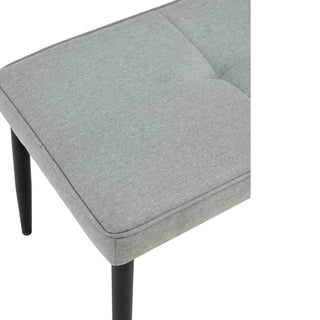 Sunvega Upholstered Tufted Entryway Bench with Comfortable Cushion for Bedroom Living Room