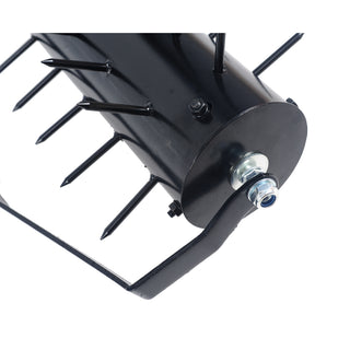 Sunvega 4 Wheel Heavy Duty Water Hose Reel Cart with Storage Basket and Weather Resistant Finish