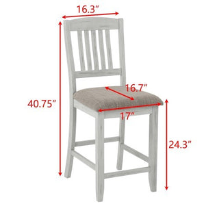 Sunvega Space Saving Wooden Folding Dining Chair with Stable Structure for Small Areas