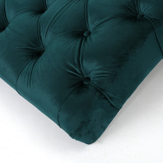 Sunvega Elegant Tufted Velvet Chaise Lounge for One-Person Relaxation