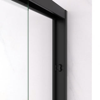 Sunvega 56-60"x58" Adjustable Aluminum Frame Double Sliding Bathtub Screen