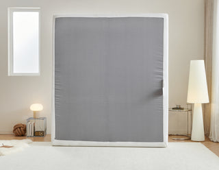 Sunvega All-in-One Full Mattress and Bed Frame with Cooling Fabric for Living Room