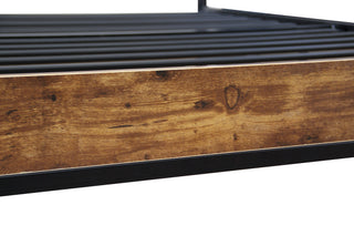 Sunvega Modern Sturdy Twin Size Metal Bed Frame with Strong Steel Structure for Bedroom