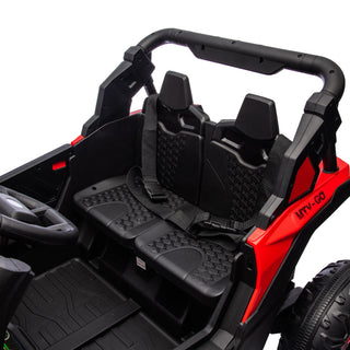Sunvega 24V Two-Seater Kids Ride On UTV with Remote Control and Four-Wheel Suspension