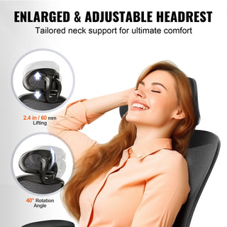Sunvega Ergonomic Office Chair with Adjustable Lumbar Support and Headrest