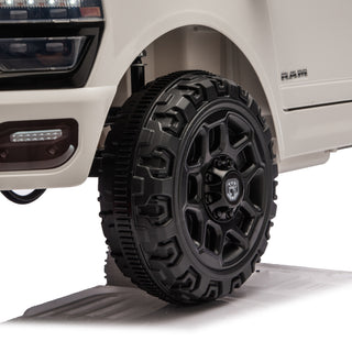 Sunvega Licensed Dodge RAM 3500 Kids Ride On Truck with Remote Control and LED Headlights