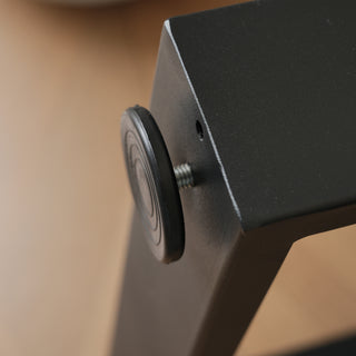 Sunvega 59" Modern Black MDF Bench with Metal Legs for Entryway and Bedroom