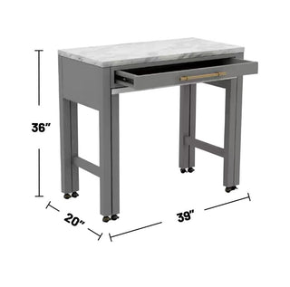 Sunvega Black Dining Table with Side Storage Shelves and Boucle Fabric Stools