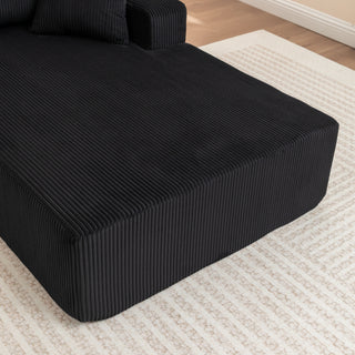 Sunvega Oversized Sleeper Chair with Reversible Armrests in Box for Living Room