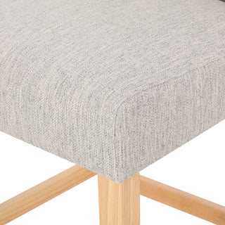 Sunvega Vienna Contemporary Wingback Counter Stools with Button Tufted Backrest and Nailhead Accents