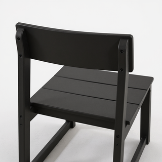 Sunvega Modernist HDPE Outdoor Garden Armchairs with Backrest in Your Choice of Color