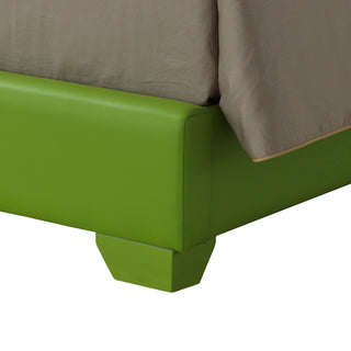 Sunvega Sleek Black Full Bed Frame with Chic Finish for Casual Elegance