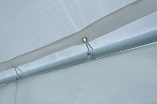 Sunvega Heavy Duty 10x20 FT Carport Canopy Garage Shelter with Windows
