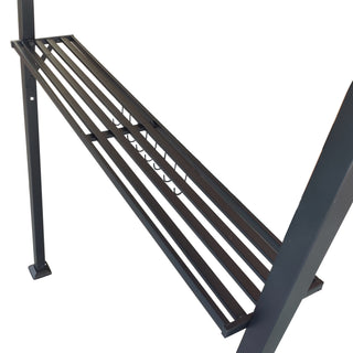 Sunvega 8x5 Ft Outdoor Grill Gazebo with Double Tier Soft Top Canopy and Steel Frame