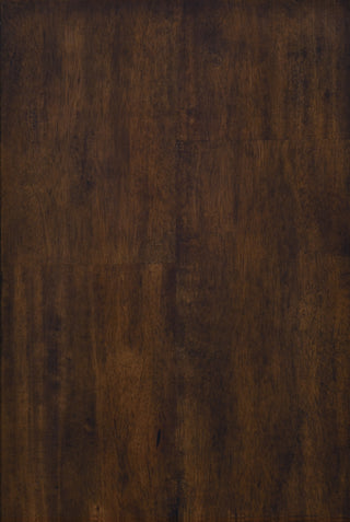 Sunvega Brown Mango Veneer Nightstand with 3 Dovetail Drawers and Dark Bronze Pulls