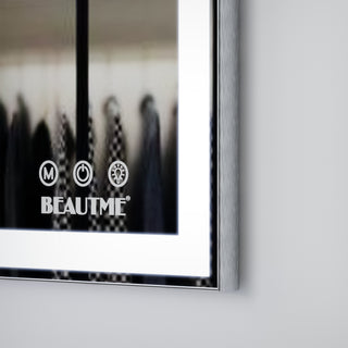 Sunvega 30x36 Inch LED Bathroom Vanity Mirror with Anti-Fog Touch Switch and Memory