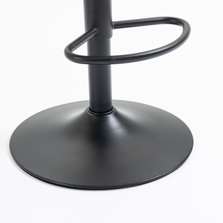 Sunvega Adjustable Bar Stools Set of 2 with Back and Footrest for Kitchen Pub