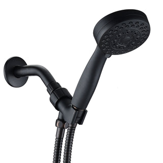 Sunvega High Pressure Handheld Shower Head with Hose and 5 Chrome Spray Modes