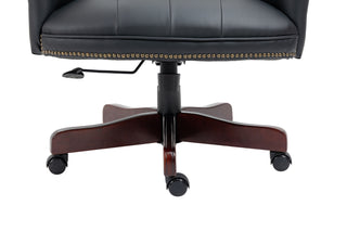 Sunvega Executive Office Chair with High Back Reclining and Thick Padded PU Leather