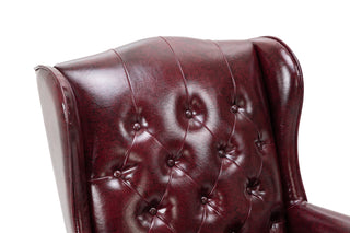 Sunvega Executive Office Chair with High Back Reclining and Thick Padded PU Leather