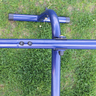 Sunvega 4 in 1 Swing Set with Seesaw, Belt Swing, Slide, and Glider