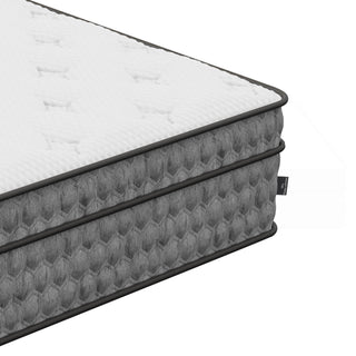 Sunvega Diamond Zen 11 Inch Medium Feel Memory Foam Hybrid Mattress with Euro-Top