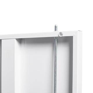 Sunvega Folding Metal Storage Cabinet with Locking Doors and Adjustable Shelf for Home Office