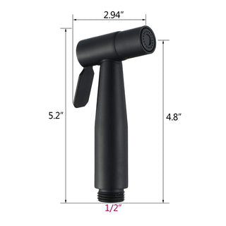 Sunvega Handheld Bidet Sprayer with 304 Stainless Steel Nozzle and 360 Pivot