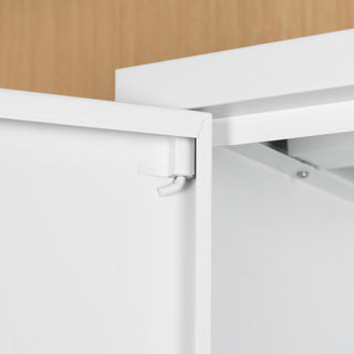 Sunvega High Strength Steel Storage Cabinet with Adjustable Shelves and Doors