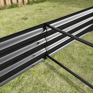 Sunvega 72x36x12 Inch Metal Raised Garden Bed for Plants Vegetables and Flowers