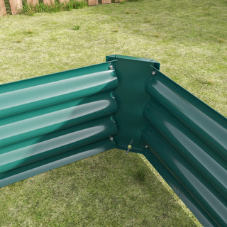 Sunvega 72x36x12 Inch Metal Raised Garden Bed for Plants Vegetables and Flowers