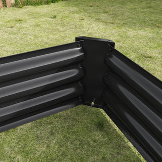 Sunvega 72x36x12 Inch Metal Raised Garden Bed for Plants Vegetables and Flowers