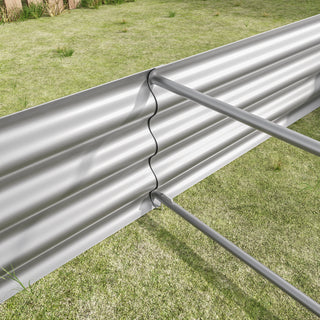 Sunvega 72x36x12 Inch Metal Raised Garden Bed for Plants Vegetables and Flowers