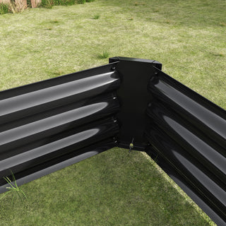 Sunvega 72x36x12 Inch Metal Raised Garden Bed for Plants Vegetables and Flowers