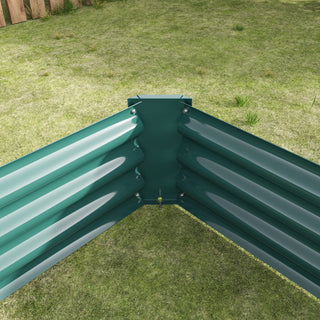 Sunvega 72x36x12 Inch Metal Raised Garden Bed for Plants Vegetables and Flowers