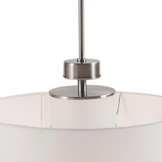 Sunvega Pacific Metal Pendant with Drum Shade for Industrial Style Lighting