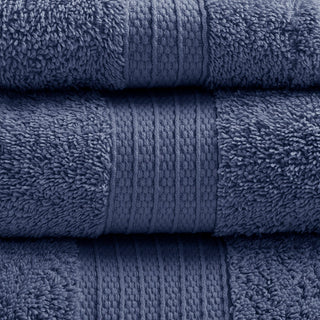 Sunvega GOTS Certified 650GSM Organic Long Staple Cotton 6 Piece Towel Set