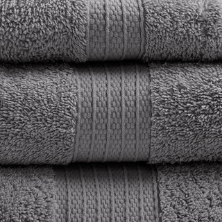 Sunvega GOTS Certified 650GSM Organic Long Staple Cotton 6 Piece Towel Set