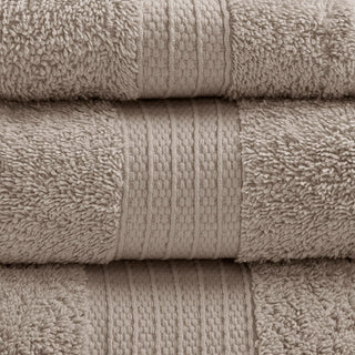 Sunvega GOTS Certified 650GSM Organic Long Staple Cotton 6 Piece Towel Set