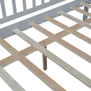 Sunvega Twin Size Daybed with Two Drawers Made of Solid Pine Wood