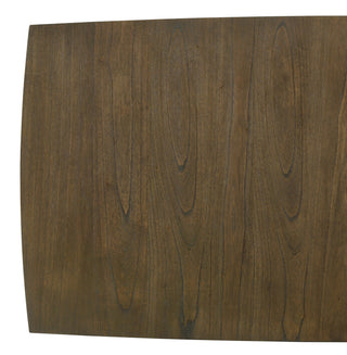 Sunvega Vintage Walnut 72 Inch Wide Rectangle Dining Table with Distressed Pattern